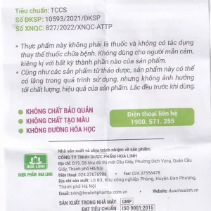 Thực phẩm bảo vệ sức khỏe Ích Can Thanh Hoa Linh hỗ trợ thải độc gan, tăng cường chức năng gan (6 lọ x 10ml)