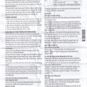 Gel bôi Voltaren Emulgel Novartis điều trị giảm đau do chấn thương hoặc thấp khớp (20g)