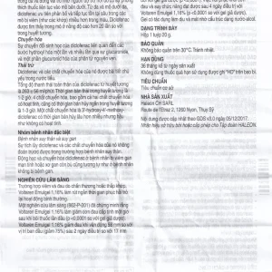 Gel bôi Voltaren Emulgel Novartis điều trị giảm đau do chấn thương hoặc thấp khớp (20g)