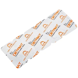 Thuốc Detriat điều trị triệu chứng đau, rối loạn chuyển vận ruột, khó chịu đường ruột (2 vỉ x 10 viên)