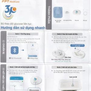 Bộ truyền dữ liệu máy đo đường huyết liên tục 3P