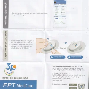 Bộ truyền dữ liệu máy đo đường huyết liên tục 3P