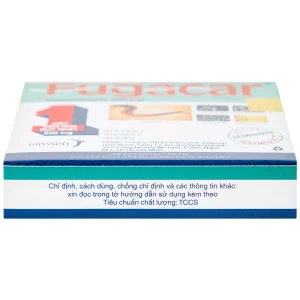 Thuốc Fugacar Janssen không vị điều trị nhiễm một hoặc nhiều loại giun đường ruột (1 viên)