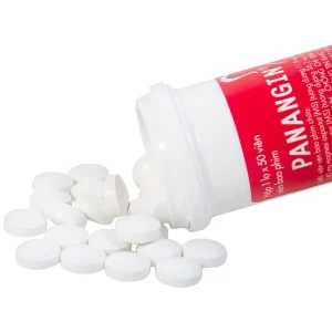 Viên nén Panangin Gedeon bổ sung kali, magnesi dùng trong suy tim (50 viên)