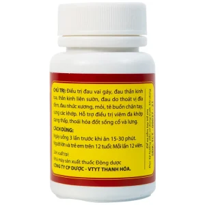 Thuốc Phong Tê Thấp Bà Giằng điều trị đau vai gáy, đau thần kinh tọa (400 viên)