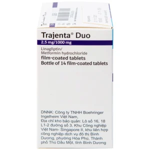Thuốc Trajena Duo Boehringer Ingelheim hỗ trợ điều trị đái tháo đường (14 viên)