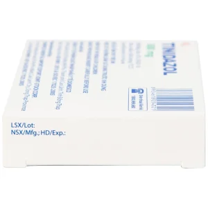 Thuốc Tinidazol 500mg Domesco dự phòng nhiễm khuẩn sau phẫu thuật (1 vỉ x 4 viên)