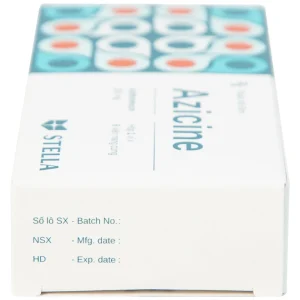 Thuốc Azicine 250mg Stella điều trị nhiễm khuẩn (1 vỉ x 6 viên)