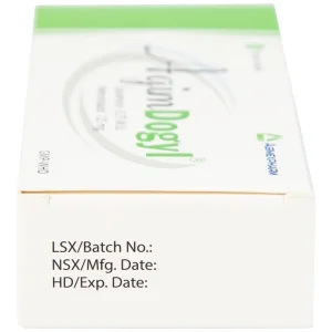 Thuốc Agimdogyl Agimexpharm điều trị nhiễm trùng răng miệng cấp tính, mạn tính (2 vỉ x 10 viên)