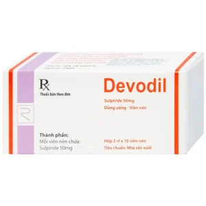 Thuốc Devodil Remedica điều trị ngắn hạn chứng lo âu, rối loạn hành vi nghiêm trọng (2 vỉ x 10 viên)
