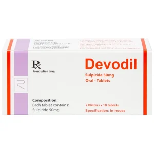 Thuốc Devodil Remedica điều trị ngắn hạn chứng lo âu, rối loạn hành vi nghiêm trọng (2 vỉ x 10 viên)