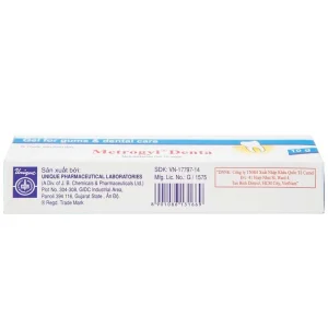 Gel bôi nha khoa Metrogyl Denta Unique Pharma điều trị các bệnh nha chu mãn tính (10g)