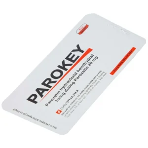 Viên nén Parokey 20mg DaViPharm điều trị trầm cảm, rối loạn ám ảnh cưỡng bức (3 vỉ x 10 viên)