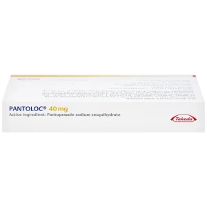 Viên nén Pantoloc 40mg Takeda điều trị viêm thực quản trào ngược (1 vỉ x 7 viên)