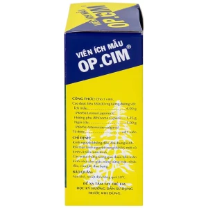 Viên Ích Mẫu OP.CIM OPC hỗ trợ điều trị rối loạn kinh nguyệt (5 vỉ x 10 viên)