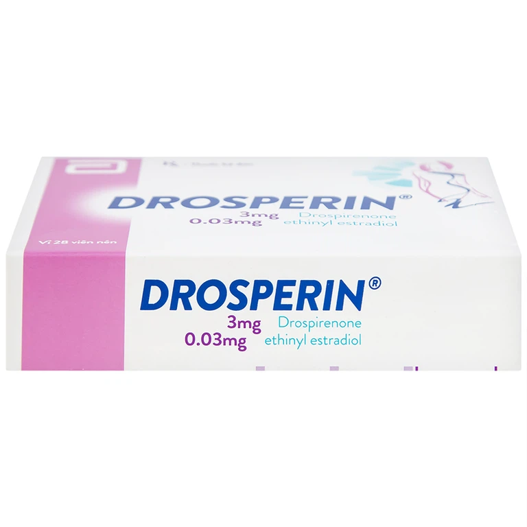 Thuốc tránh thai hằng ngày Drosperin Abbott (1 vỉ x 28 viên)