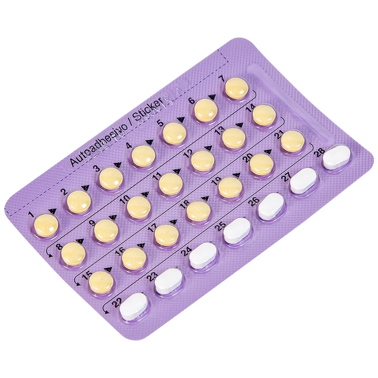 Thuốc tránh thai hằng ngày Drosperin Abbott (1 vỉ x 28 viên)