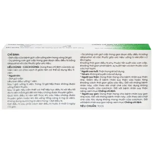 Thuốc Colchicin 1mg Traphaco phòng tái phát viêm khớp do gút và điều trị dài ngày bệnh gút (1 vỉ x 20 viên)