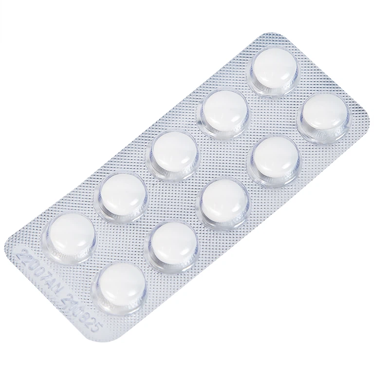 Thuốc Vitamin B1 250mg Mekophar điều trị tình trạng thiếu Vitamin B (10 vỉ x 10 viên)