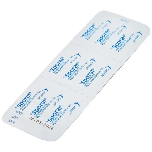 Thuốc Sporal Janssen điều trị các bệnh nấm phụ khoa, da, toàn thân (1 vỉ x 4 viên)
