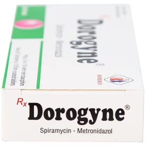 Thuốc Dorogyne Domesco điều trị các bệnh nhiễm khuẩn răng miệng cấp và mạn tính (2 vỉ x 10 viên)