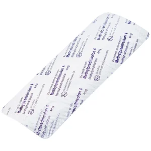 Thuốc Methylprednisolon 4 Khapharco kháng viêm, điều trị viêm khớp dạng thấp, lupus ban đỏ hệ thống (10 vỉ x 10 viên)