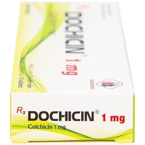 Thuốc Dochicin 1mg Domesco điều trị bệnh gút cấp tính (20 viên)