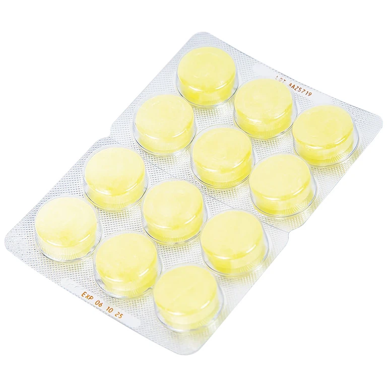 Viên ngậm Strepsils Soothing mật ong & chanh giảm đau họng (2 vỉ x 12 viên)