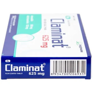 Thuốc Claminat 625mg Imexpharm điều trị nhiễm trùng (2 vỉ x 7 viên)