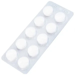 Thuốc Griseofulvin 500mg Vidipha điều trị các bệnh nấm da, tóc, lông, móng tay, móng chân (2 vỉ x 10 viên)