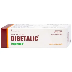 Thuốc Dibetalic Traphaco điều trị các bệnh ngoài da (15g)