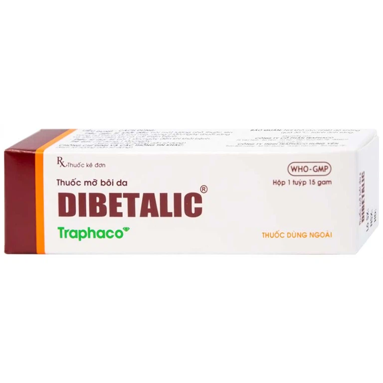 Thuốc Dibetalic Traphaco điều trị các bệnh ngoài da (15g)