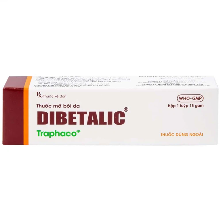 Thuốc Dibetalic Traphaco điều trị các bệnh ngoài da (15g)