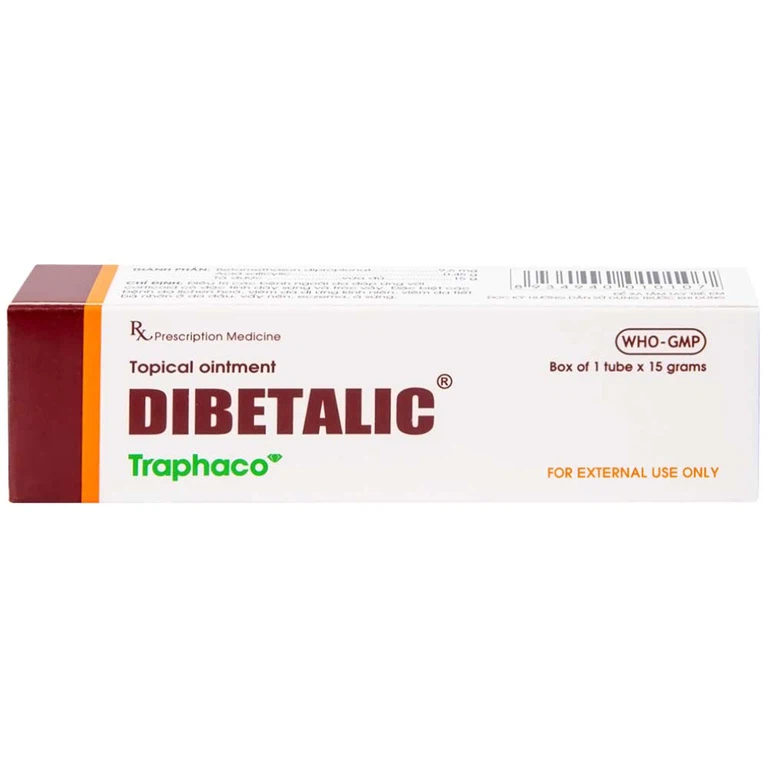 Thuốc Dibetalic Traphaco điều trị các bệnh ngoài da (15g)