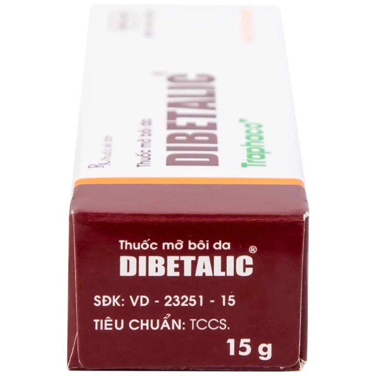 Thuốc Dibetalic Traphaco điều trị các bệnh ngoài da (15g)