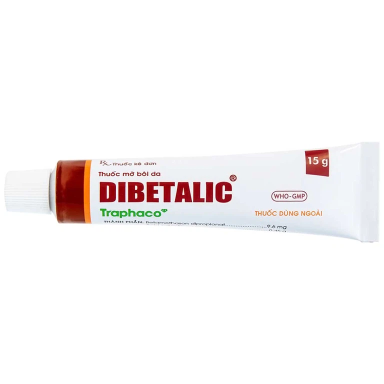 Thuốc Dibetalic Traphaco điều trị các bệnh ngoài da (15g)
