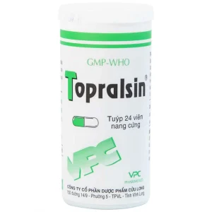 Thuốc Topralsin Pharimexco điều trị triệu chứng ho khan (24 viên)