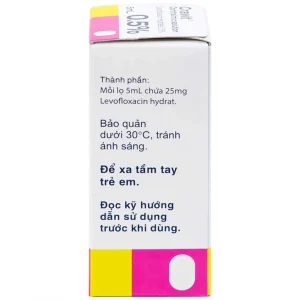 Thuốc nhỏ mắt Cravit 0.5% Santen điều trị viêm bờ mi, viêm túi lệ, lẹo (5ml)