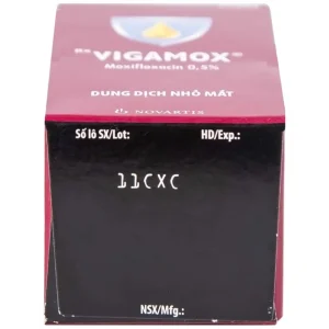 Thuốc nhỏ mắt Vigamox Alcon điều trị viêm kết mạc (5ml)