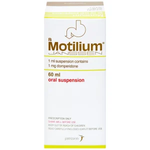 Hỗn dịch uống Motilium Janssen điều trị triệu chứng nôn và buồn nôn (60ml)