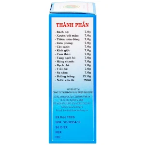 Cao lỏng Bạch Long Thủy điều trị ho, hen suyễn (90ml)