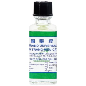 Dầu gió trắng Cây Búa Axe Brand Universal Oil giảm các triệu chứng cảm lạnh, ho khan (5ml)