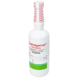 Dung dịch Calcigenol Vidipha bổ sung calci cho khẩu phần ăn, phòng ngừa còi xương do dinh dưỡng (360g)