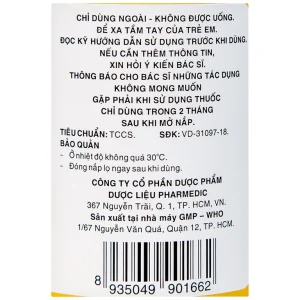 Dung dịch sát khuẩn Povidine 10% Pharmedic ngăn ngừa nhiễm khuẩn ở vết cắt, vết trầy (500ml)