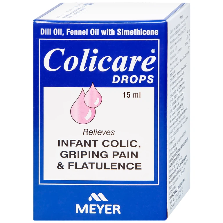 Nhũ tương Colicare Meyer điều trị các triệu chứng đầy bụng, chướng bụng (15ml)