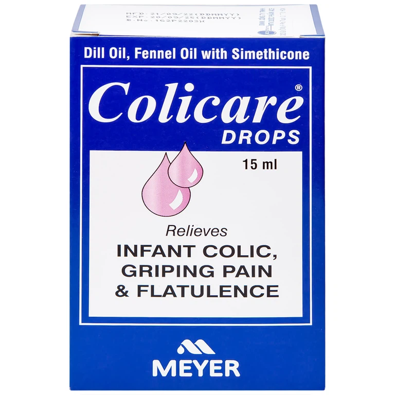 Nhũ tương Colicare Meyer điều trị các triệu chứng đầy bụng, chướng bụng (15ml)