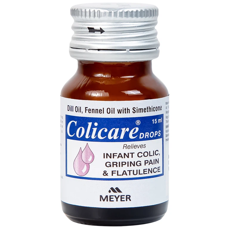 Nhũ tương Colicare Meyer điều trị các triệu chứng đầy bụng, chướng bụng (15ml)