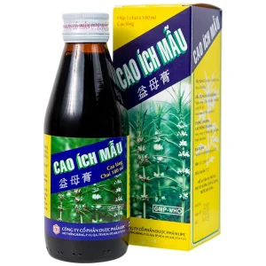 Thuốc Cao Ích Mẫu OPC điều trị kinh nguyệt không đều (180ml)