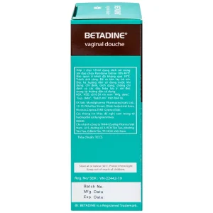 Dung dịch sát trùng âm đạo Betadine điều trị nhiễm trùng âm đạo (125ml)