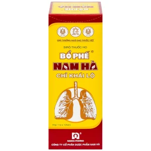 Siro ho bổ phế Nam Hà Chỉ Khái Lộ điều trị ho cảm mạo, ho gió, ho khan (125ml)